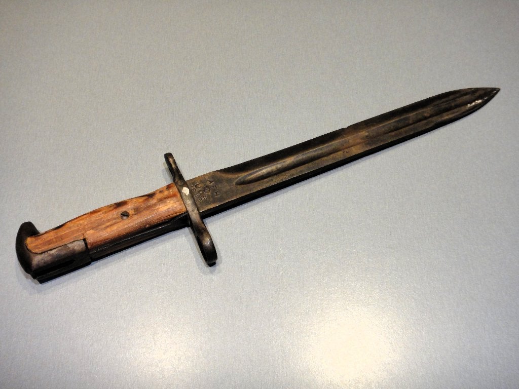 Amerikaanse M 1905 bajonet WO2!, Ophalen of Verzenden, Landmacht, Mes of Dolk