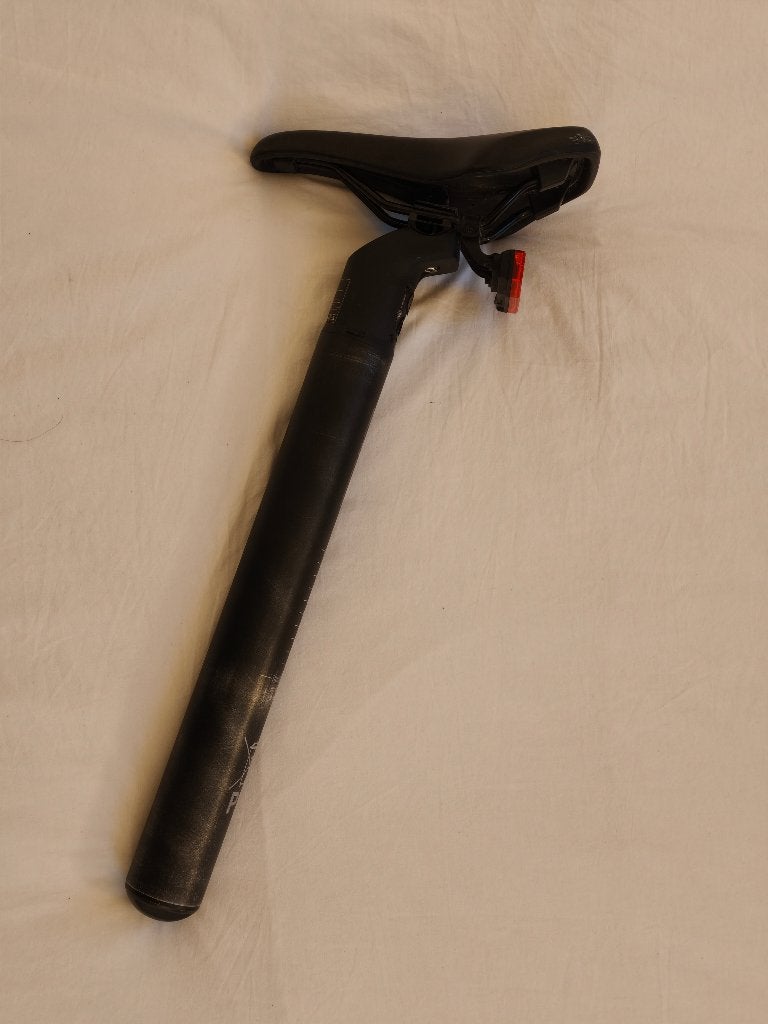Batterie/tige de selle ADO Air 20 + selle - peu utilisée, Utilisé