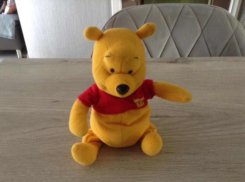 Disney Winnie the Pooh pluche character (18 cm), Disney, Disney, Beer, Ophalen of Verzenden