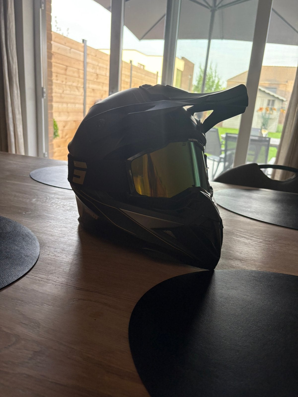 Brommer helm + cardo, Ophalen, Zo goed als nieuw