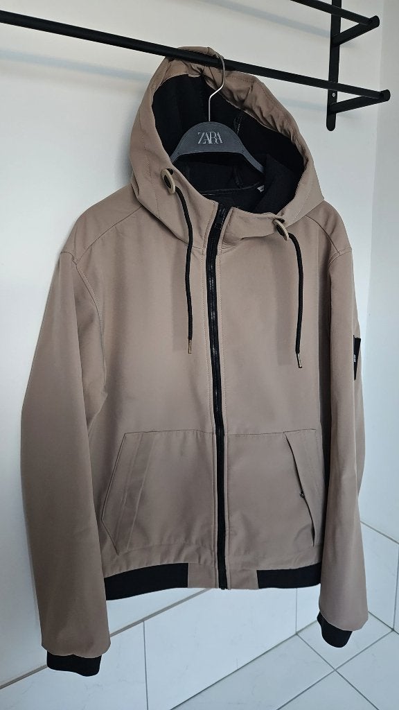 Regenjas heren, Kleding | Heren, Maat 52/54 (L), Beige, Jack&Jones, Ophalen of Verzenden