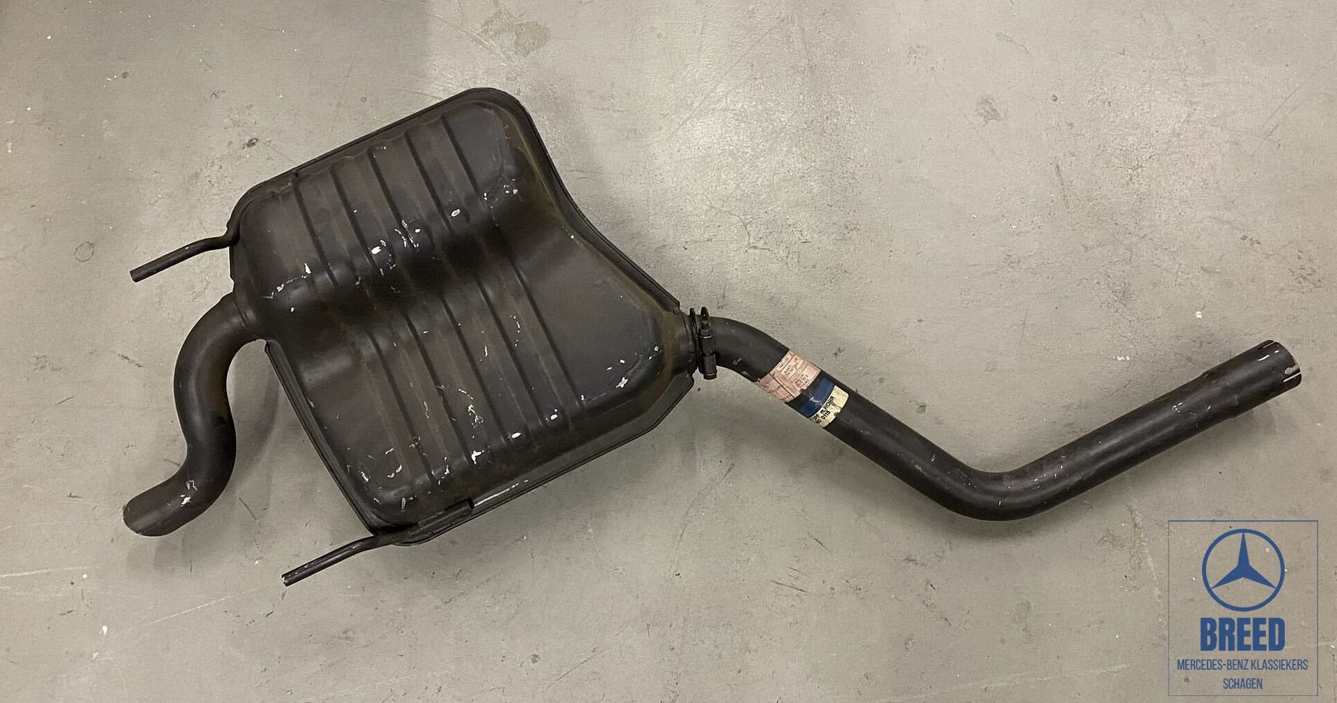NOS einddemper voor Mercedes-Benz W202 C-Klasse C180, Ophalen, -, Nieuw, -