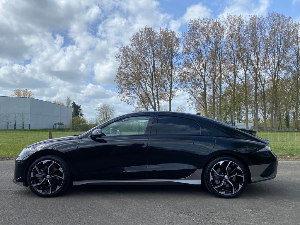 Hyundai IONIQ 6 77,4 kwh Balance AWD 5d 325pk (bj 2023), Automaat, 4 deurs, Gebruikt, Zwart