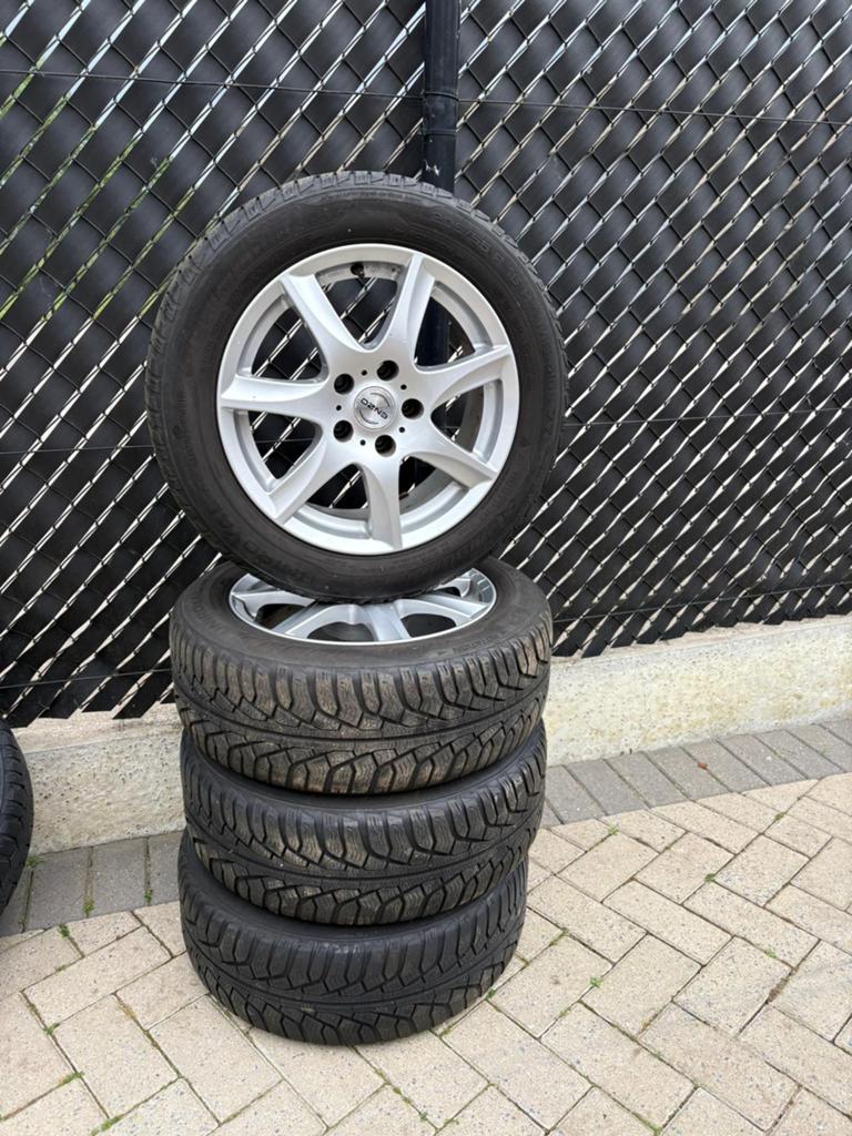 Alu velgen met banden, Auto-onderdelen, Banden en Velgen, Ophalen, 16 inch, Banden en Velgen, 205 mm