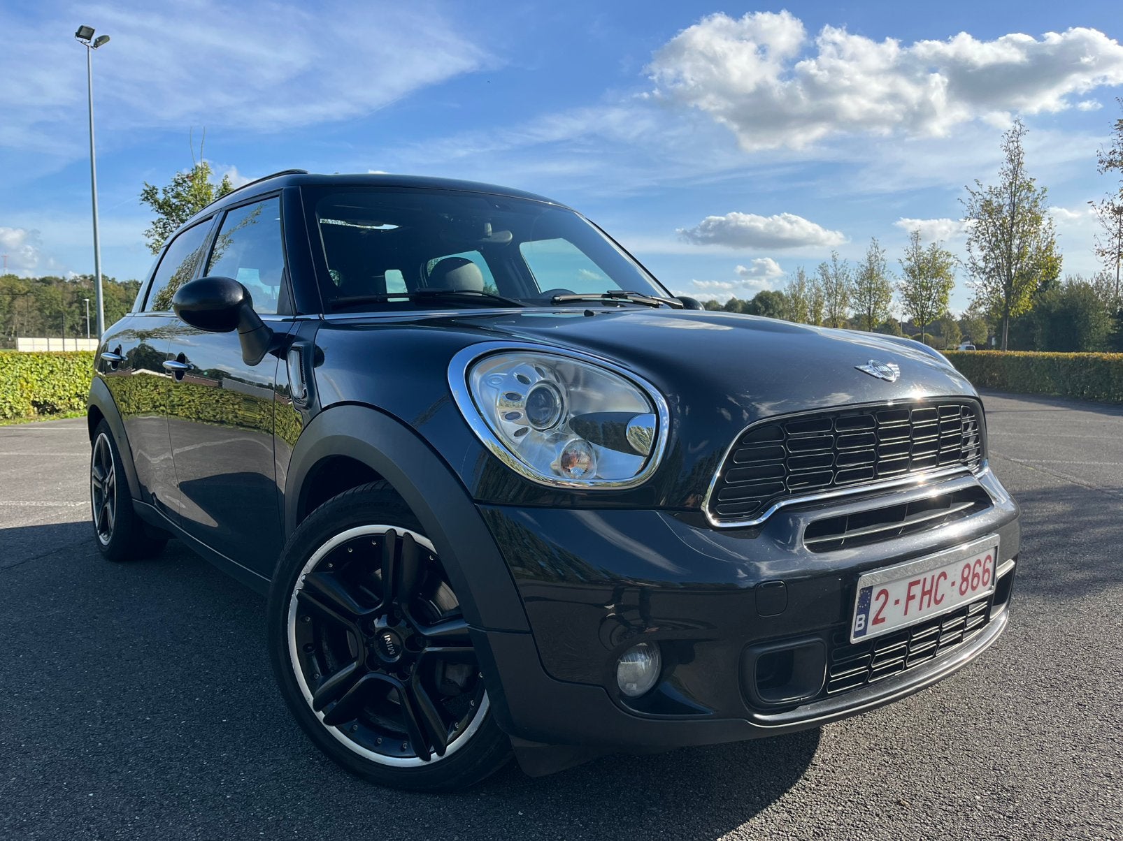 Mini cooper countryman S, Auto's, 4 cilinders, Zwart, Leder, Bi-Xenon koplampen