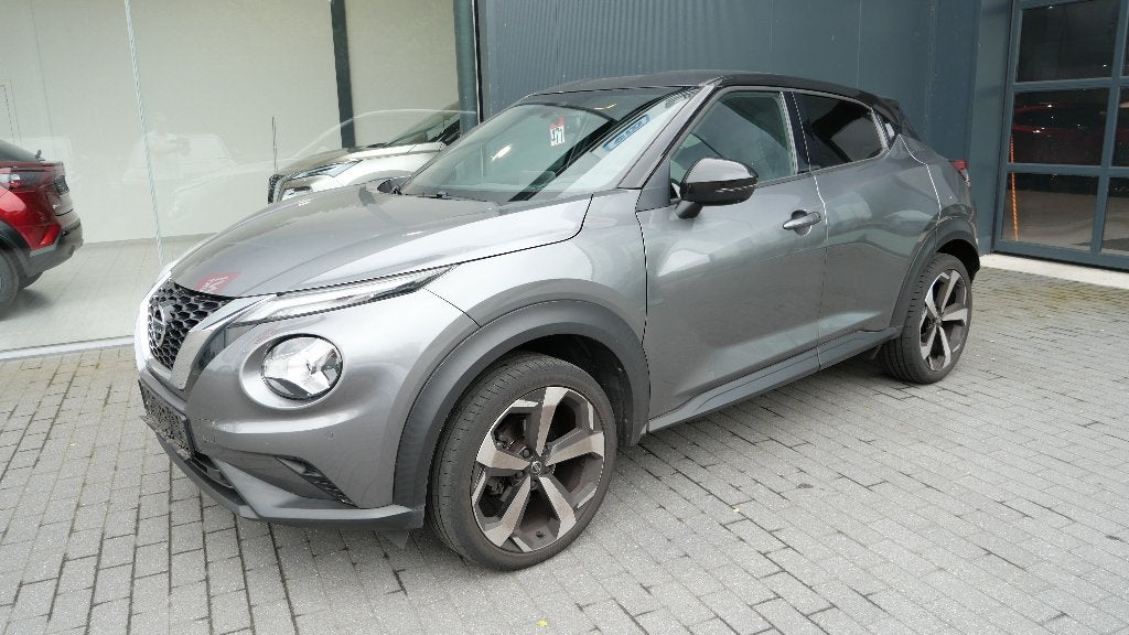 Nissan 1.0 Juke Tekna - NR 471, Lichtsensor, Euro 6, Leder en Stof, Bedrijf