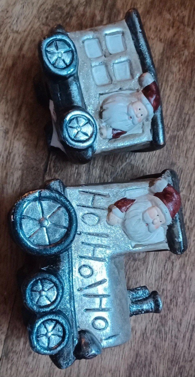 Mooie kersttrein, kan theelichtje in, decoratief, Verzenden
