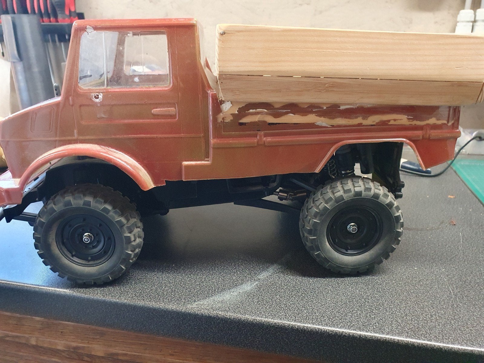 tamiya CC-01 crawler Unimog project, Hobby & Loisirs créatifs, Enlèvement ou Envoi