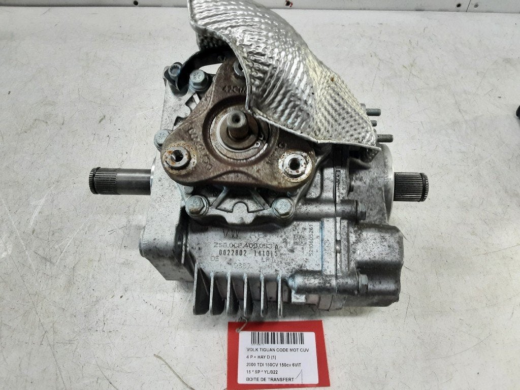 BOÎTE DE TRANSFERT 4X4 Tiguan (5N1 / 2) (0CP409053A), Volkswagen, Mevr. I. Hauben, Utilisé, Rue de l'Espoir 34 34
4030  GRIVEGNÉE, BE