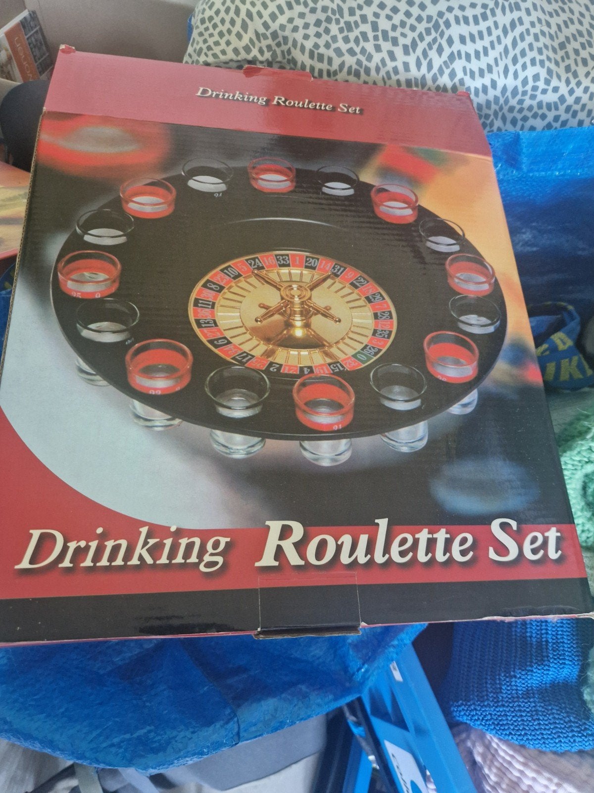 Set de roulette à boire et jeu de société (à emporter unique, Enlèvement