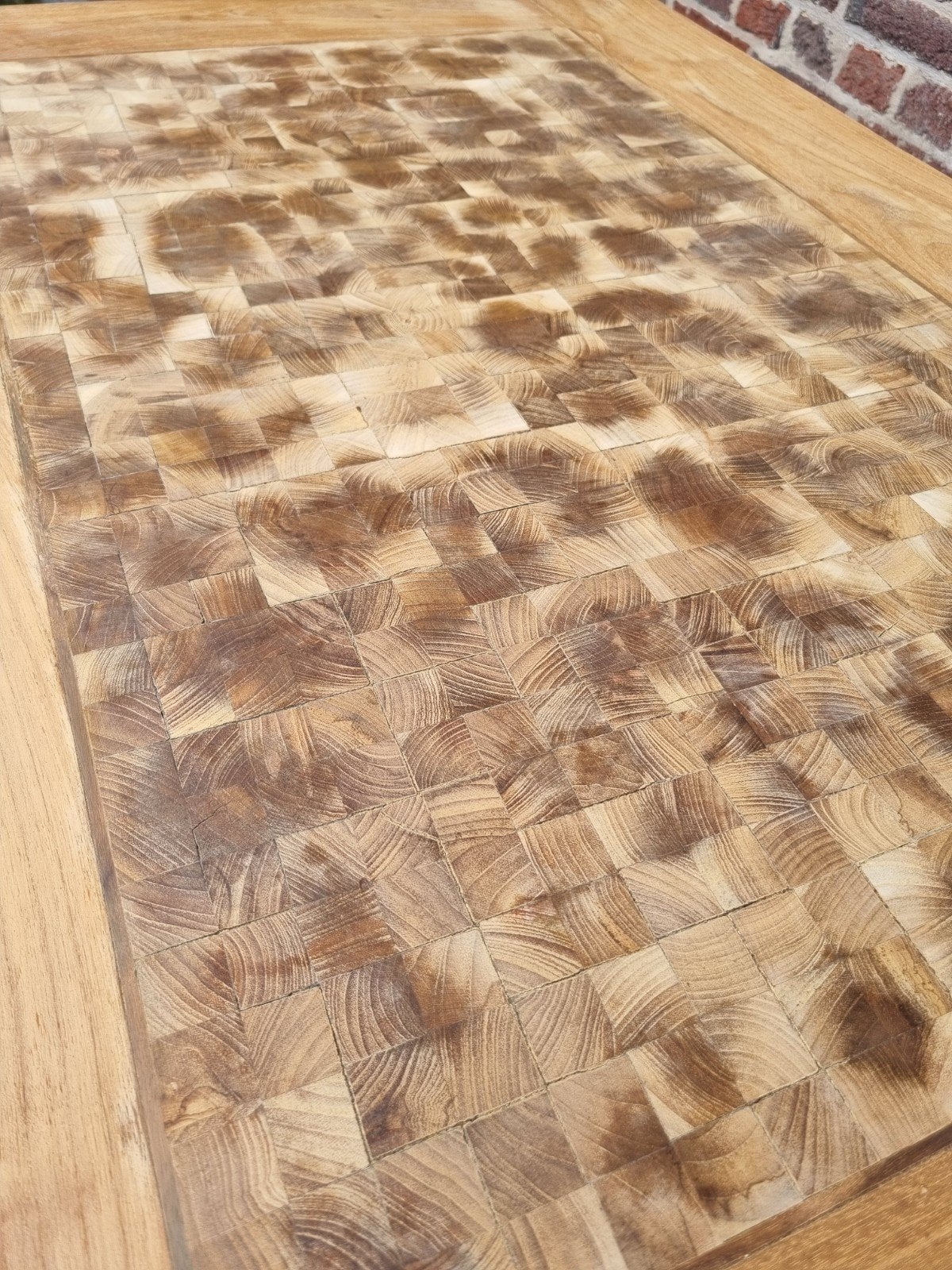 table basse en teck ART:180/26.3, Teck, 100 à 150 cm, ., Comme neuf
