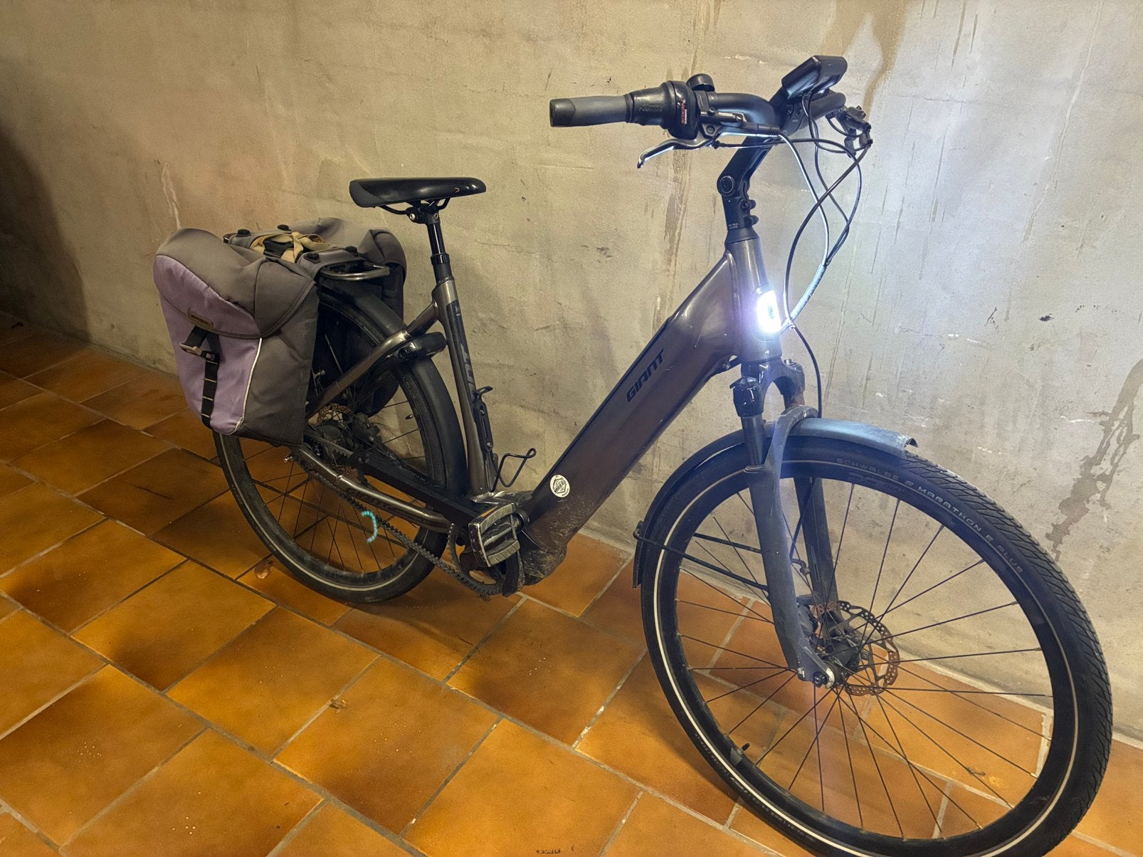 Vélo électrique Giant pour femmes, Enlèvement, Utilisé, 50 km par batterie ou plus, Giant