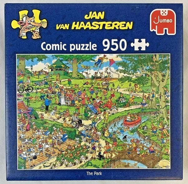 Jan van Haasteren Puzzel 950 stukjes The Park Jumbo, Verzenden, 500 t/m 1500 stukjes, Zo goed als nieuw, Legpuzzel