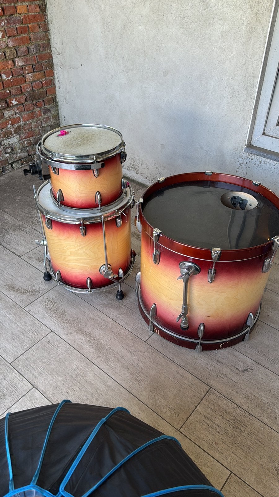 Drumstel, Muziek en Instrumenten, Drumstellen en Slagwerk, Ophalen, Gebruikt, Overige merken