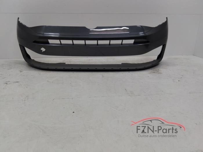 VW Caddy 2K7 Voorbumper LR7H indium grau, Ophalen of Verzenden, Gebruikt, Voor, Bumper