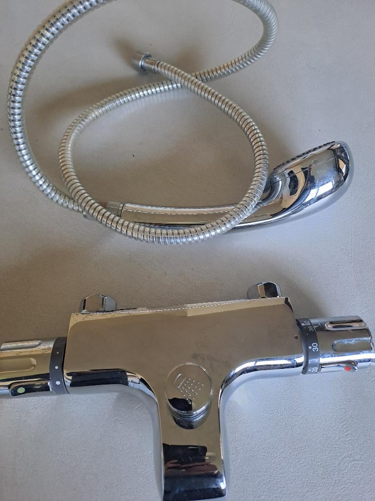 keramische thermostatische badkraan grohe, Doe-het-zelf en Bouw, Ophalen, Gebruikt, Chroom, Bad