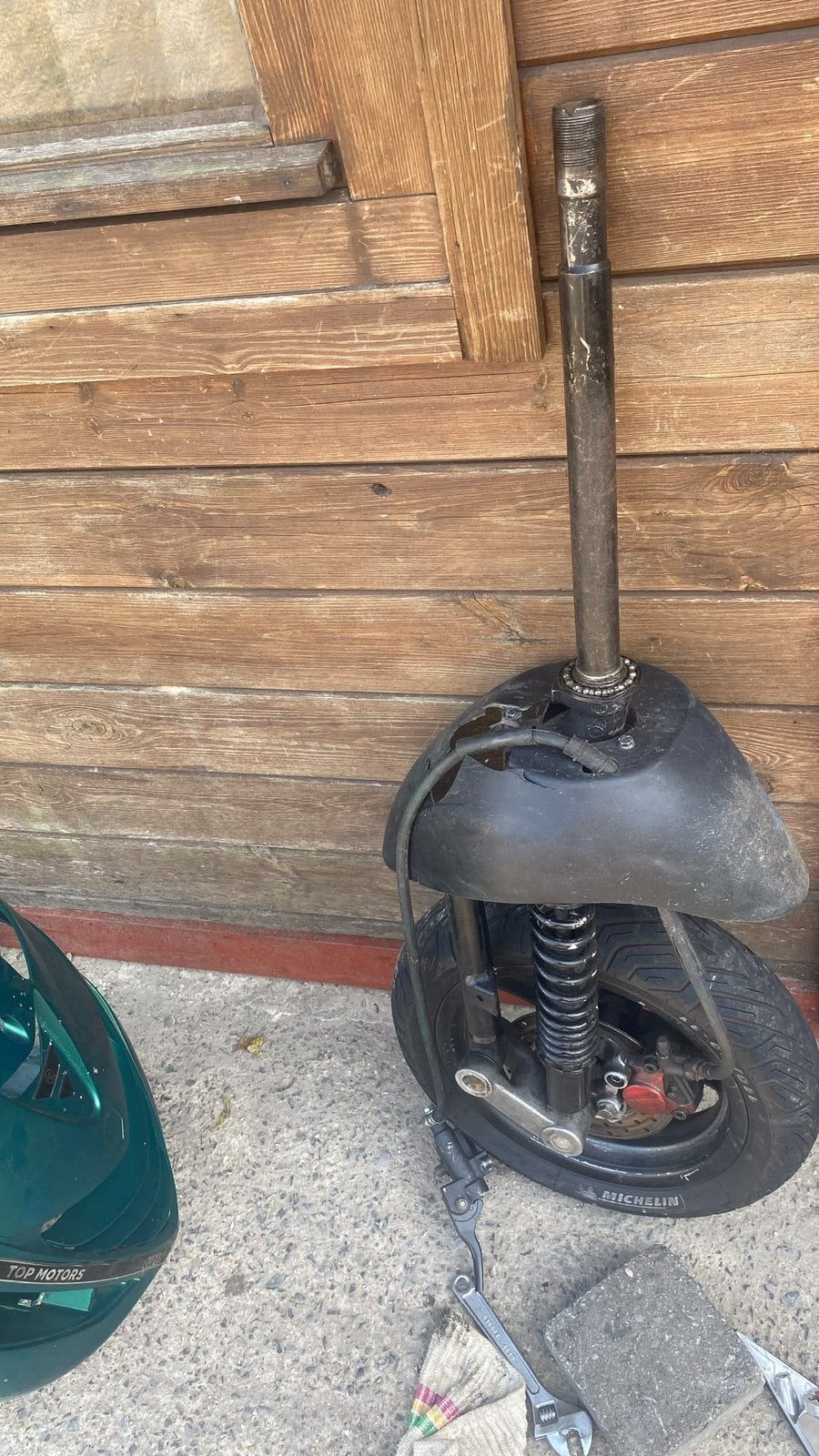 Zip sp orgi voorvork, Fietsen en Brommers, Brommeronderdelen | Scooters, Zo goed als nieuw, Overige merken, Overige typen, Ophalen