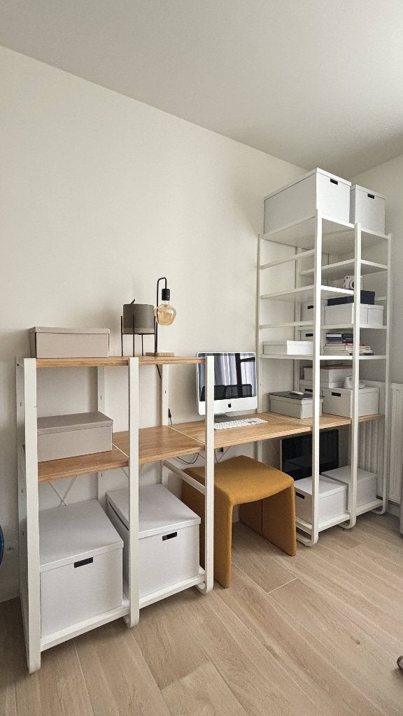 IKEA Elvarli – Complete Kledingkast, Maison & Meubles, Enlèvement, Utilisé, Avec tablette(s)