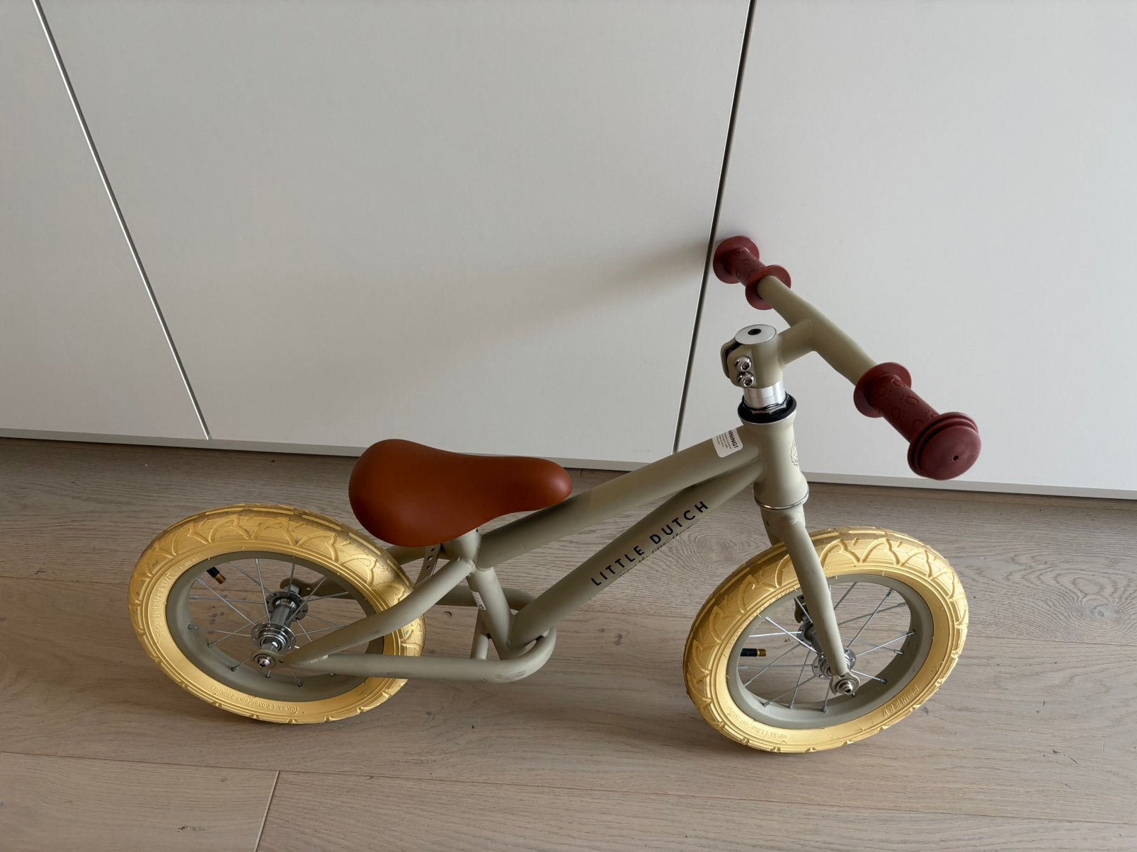 Loopfiets, Ophalen, Zo goed als nieuw