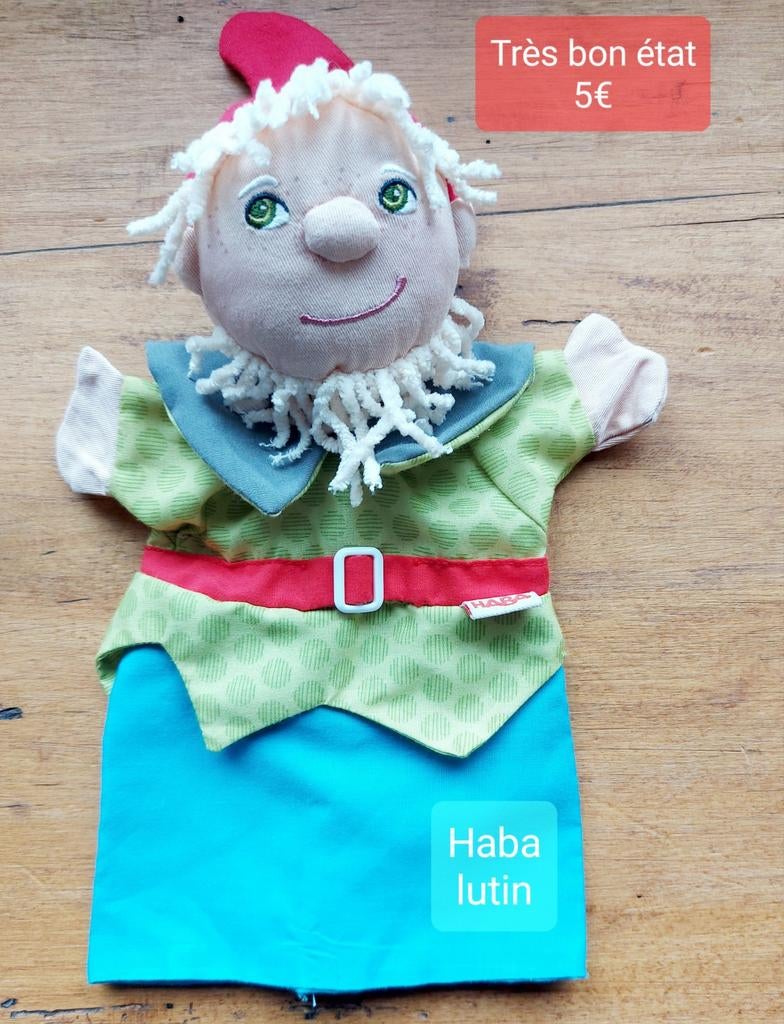Haba marionnette lutin, Enlèvement