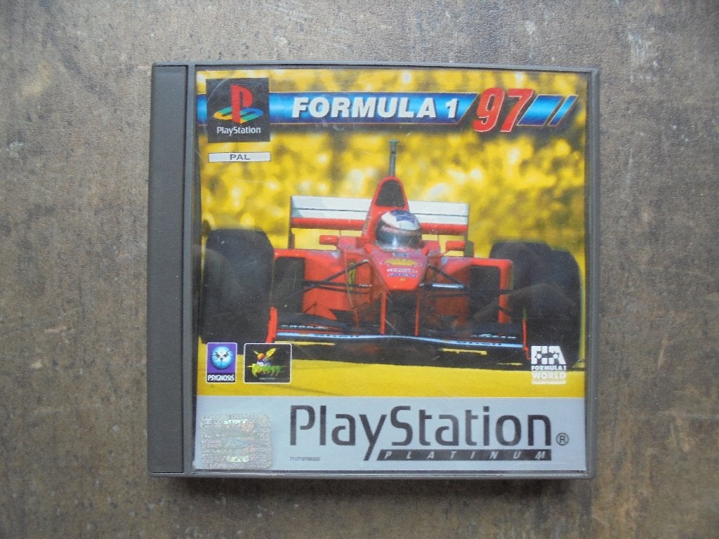Formula 1 97 voor PS1 (zie foto's), Games en Spelcomputers, Games | Sony PlayStation 1, Gebruikt, 1 speler, Racen en Vliegen, Ophalen of Verzenden