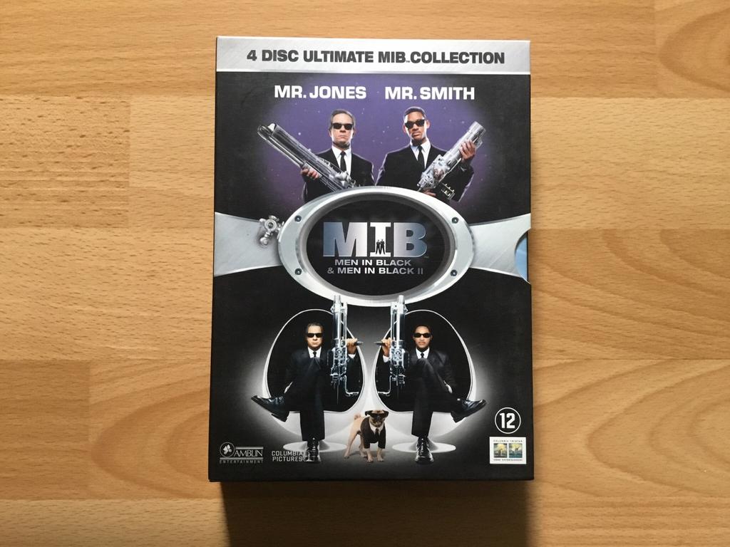 Dvd Men in black 1 + 2, Cd's en Dvd's, Dvd's | Science Fiction en Fantasy, Vanaf 12 jaar, Ophalen of Verzenden, Science Fiction