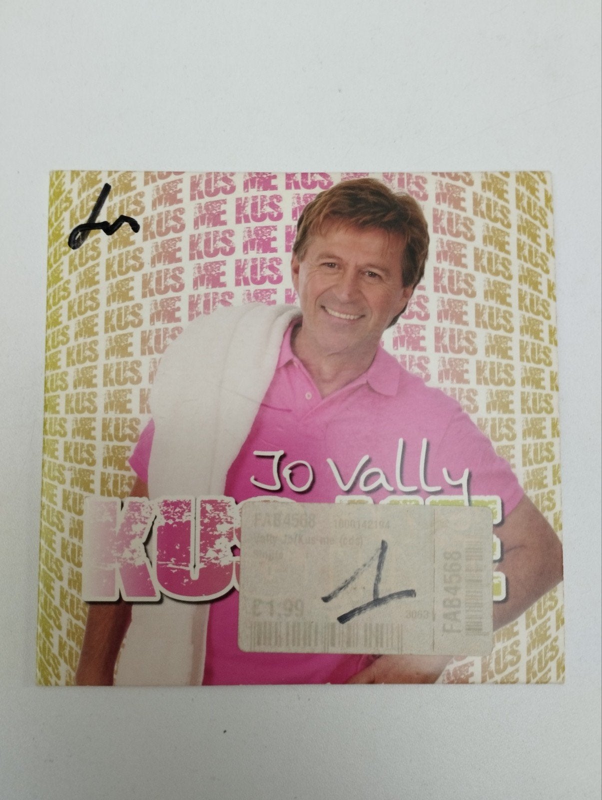 Een muziek single van jo vally kleur verschillende kleuren, Ophalen
