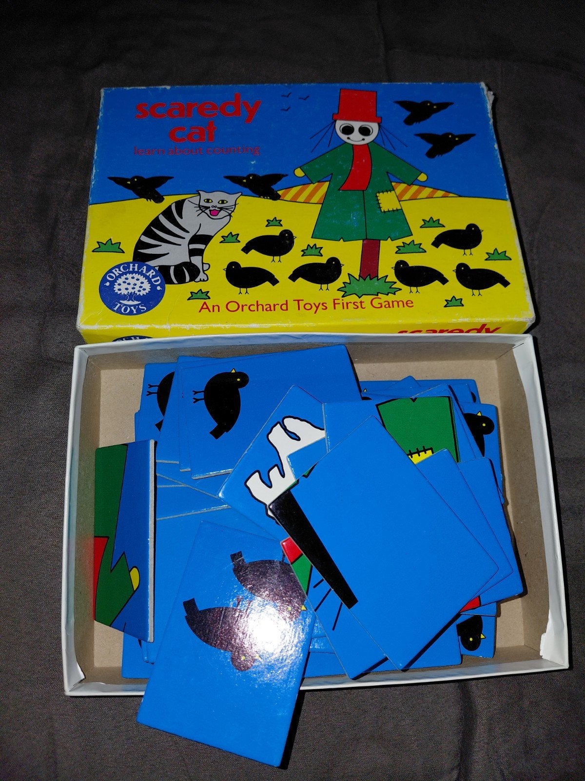 jeu Scaredy Cat vintage, Enlèvement ou Envoi