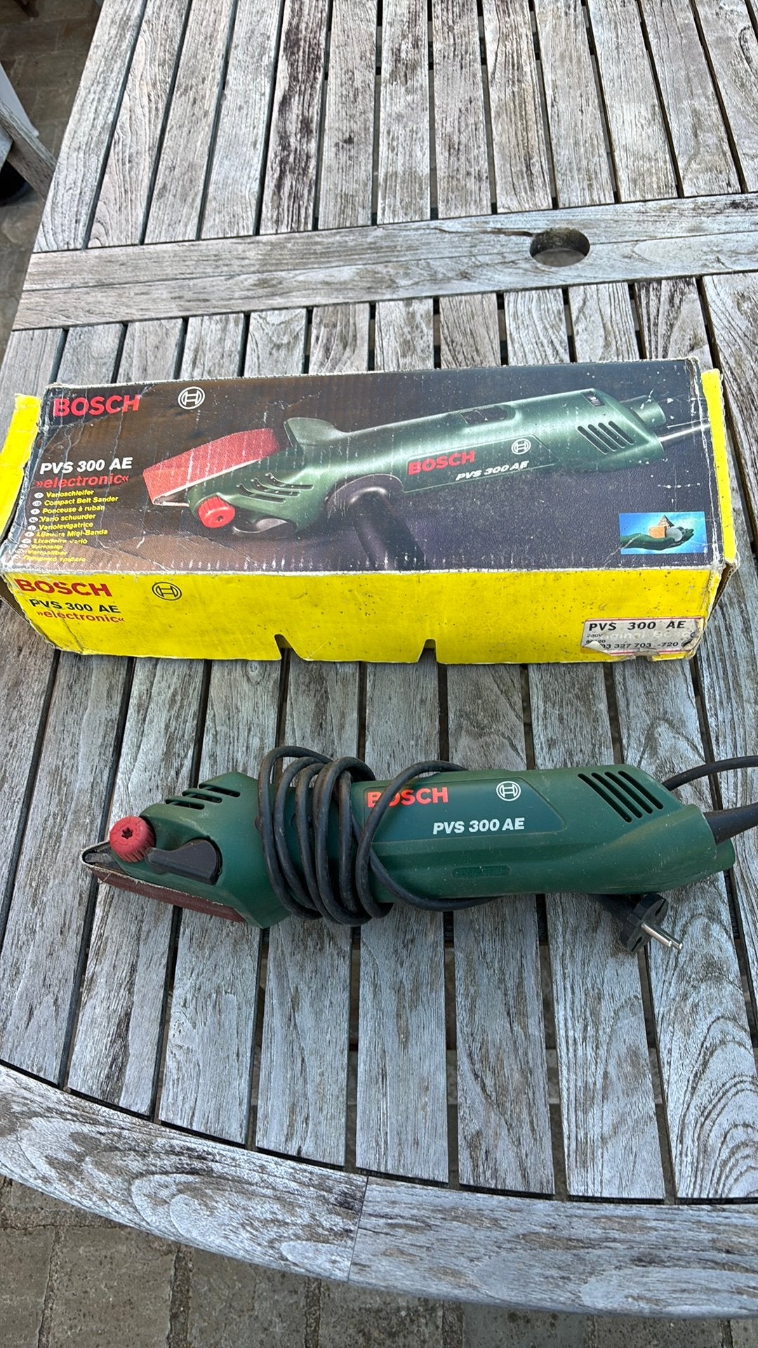 Ponceuse PVS 300 AE bosch, Bricolage & Construction, Enlèvement, Comme neuf