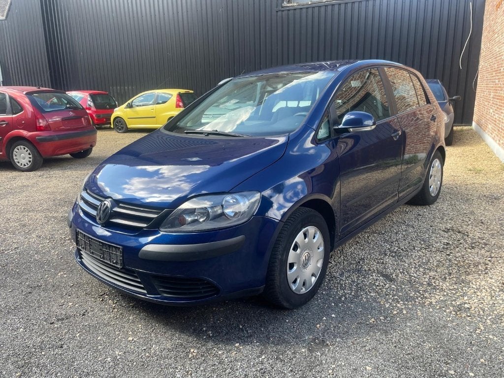 Vw Golf plus 1.6 benzine 2005 139000 km, Auto's, Blauw, Bedrijf, Grijs, Golf
