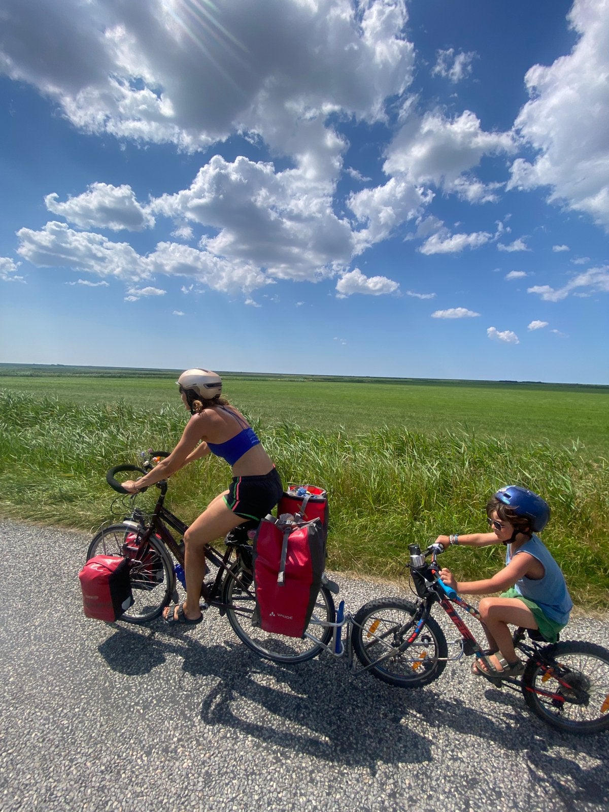 FollowMe kindertandem, Vélos & Vélomoteurs, Accessoires vélo | Remorques, Enlèvement, Utilisé, Vélo suiveur