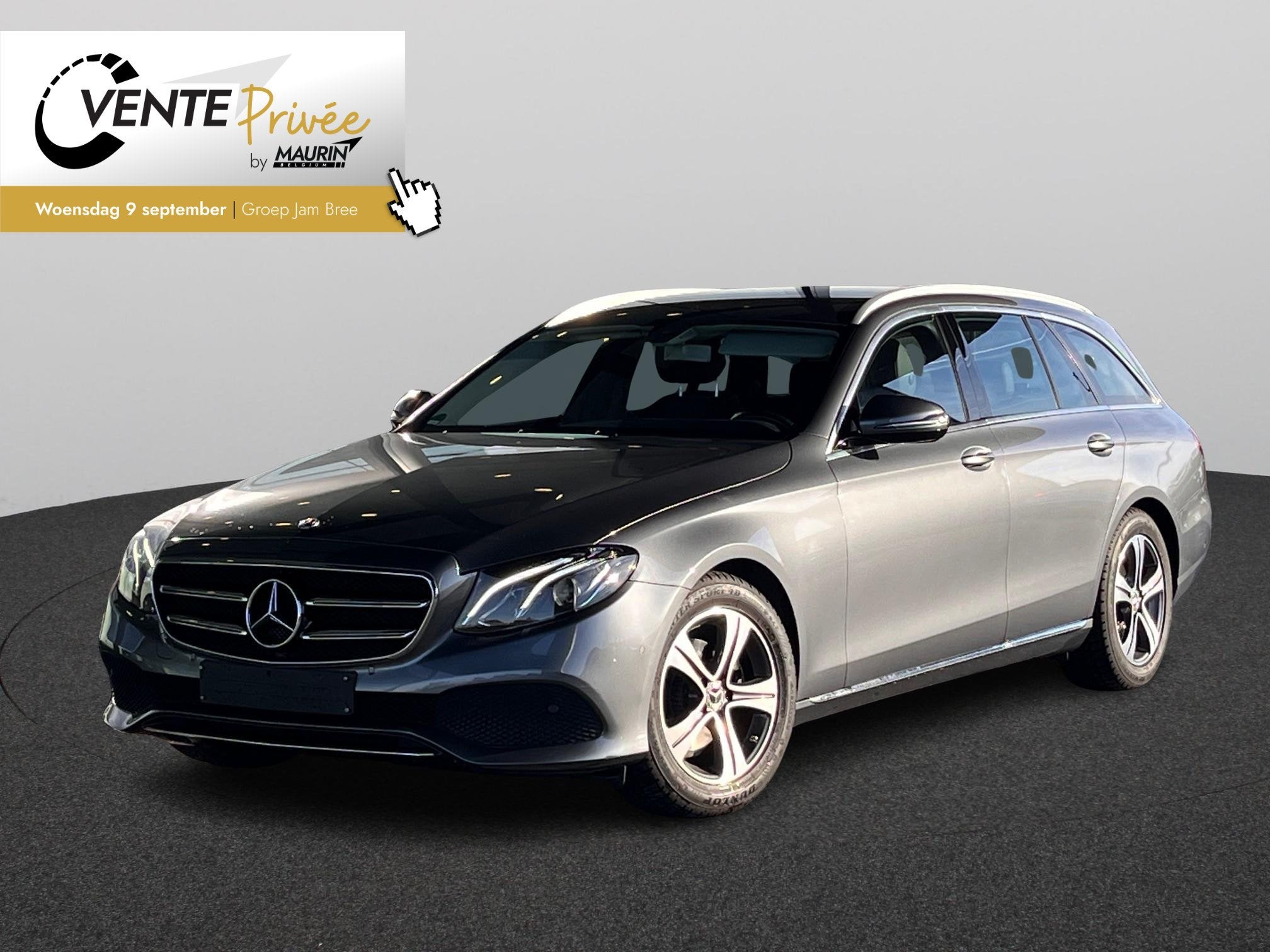 Mercedes-Benz E-Klasse Estate 200 T Autom. (automatique), Autos, 197 g/km, Argent ou Gris, Achat, Système de navigation