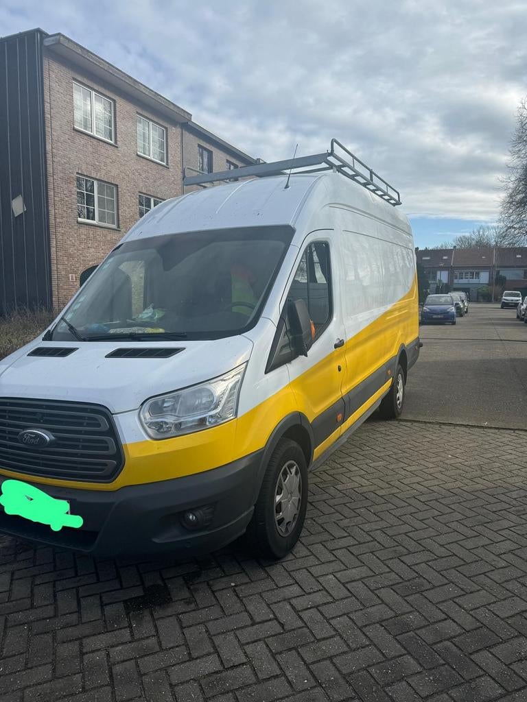 Ford Transit L3H3, Autos, Cuir, Euro 6, 3 places, Boîte manuelle