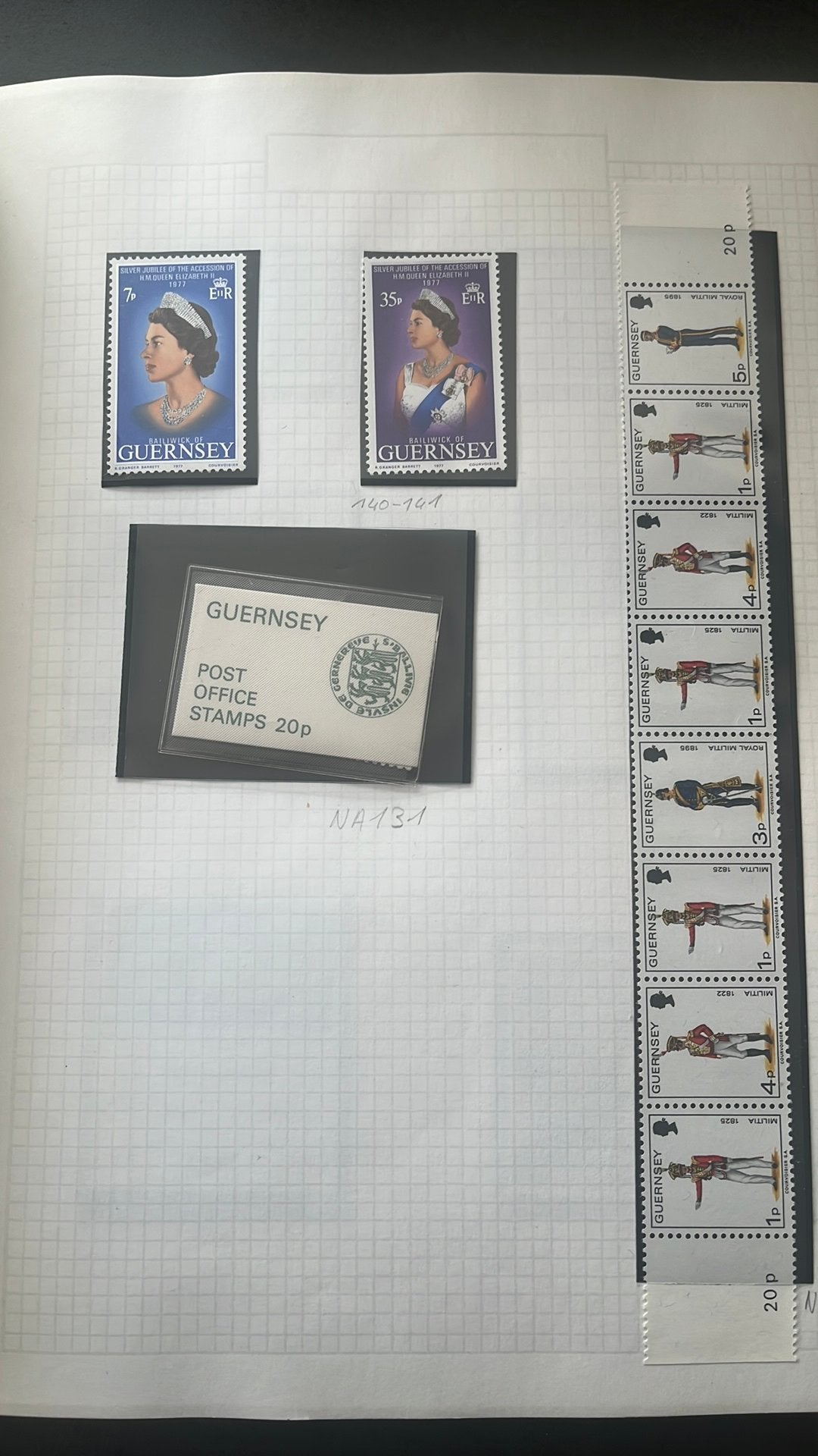 Album postfris Guernsey, Timbres & Monnaies, Enlèvement