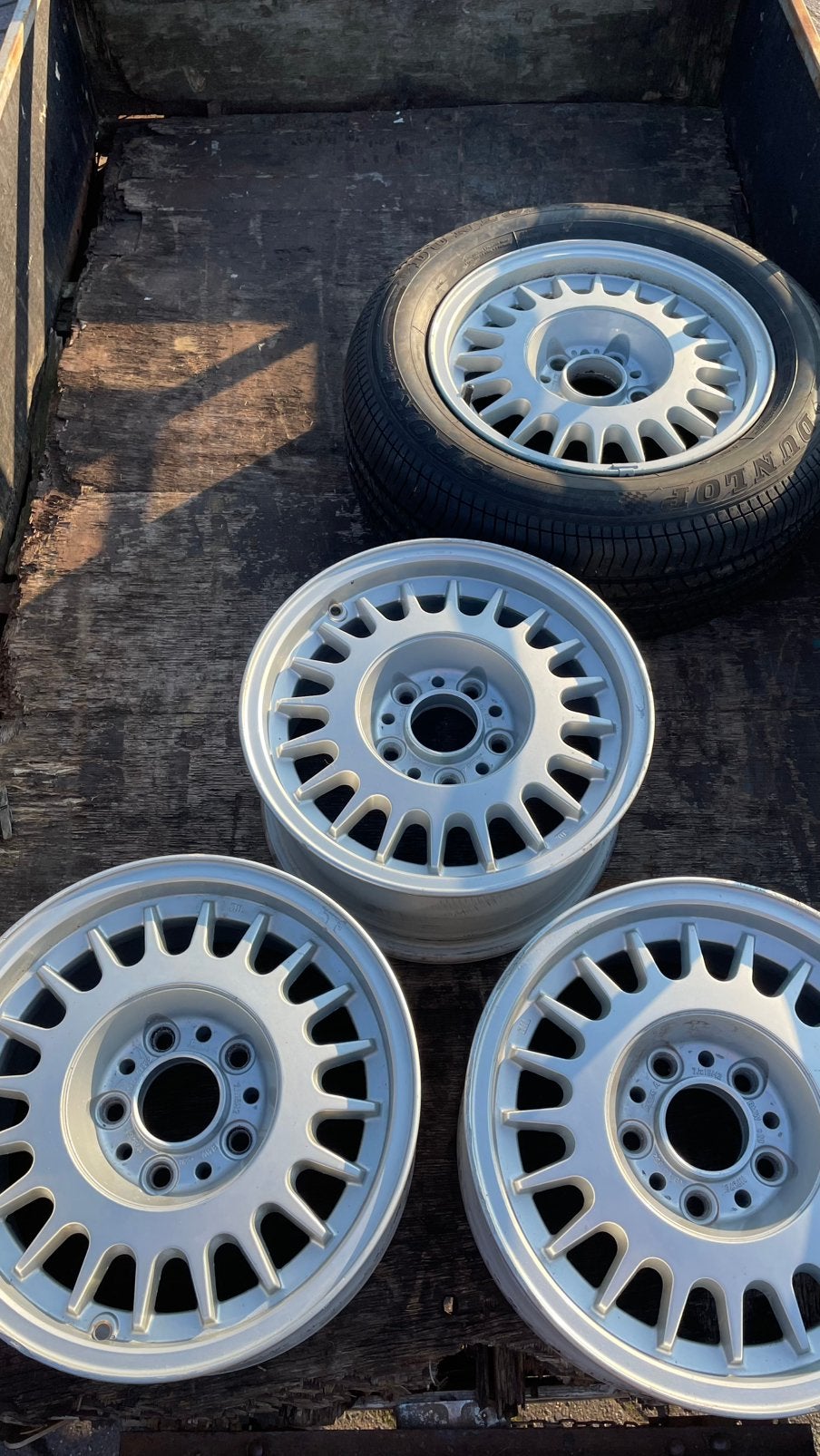 Jantes BMW retro 15inch, 15 pouces, Pneus et Jantes, Véhicule de tourisme, Enlèvement