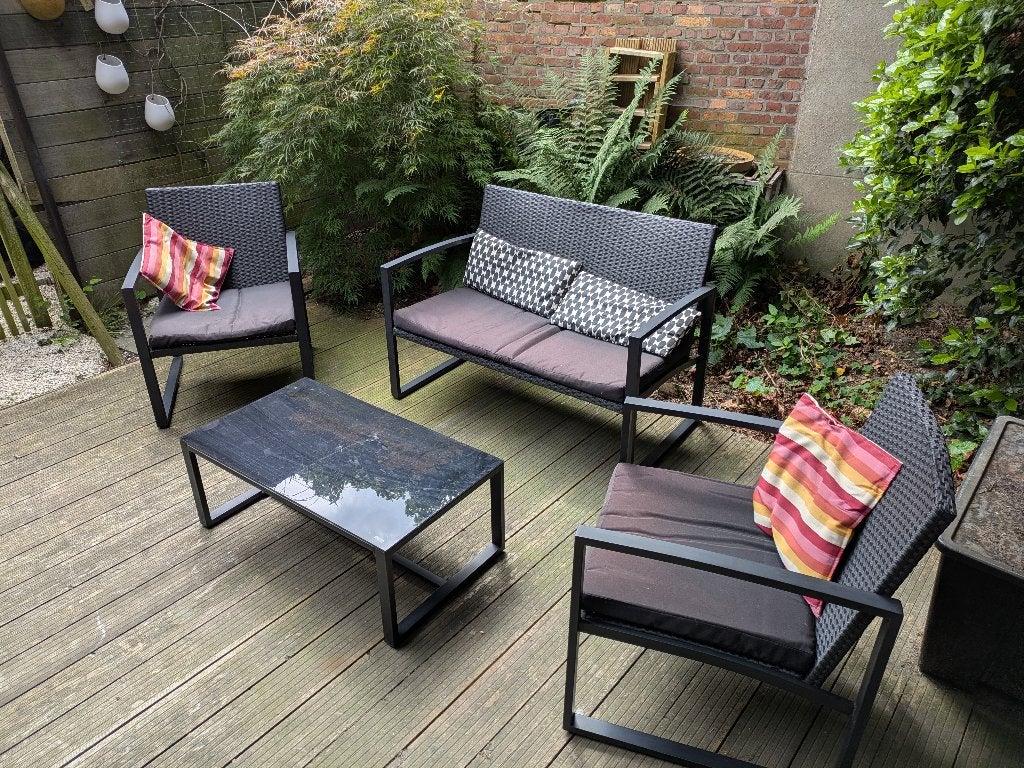 Lounge tuin, Ophalen, Gebruikt, Loungeset