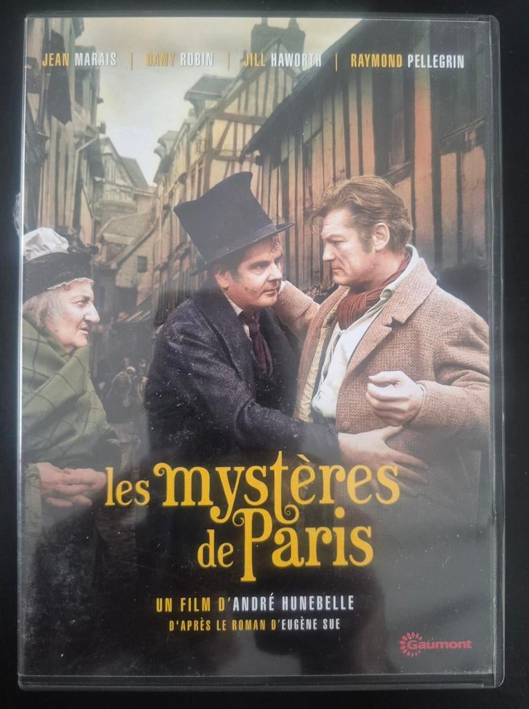 Dvd Les mysteres de Paris ( Jean Marais,...), CD & DVD, Enlèvement ou Envoi