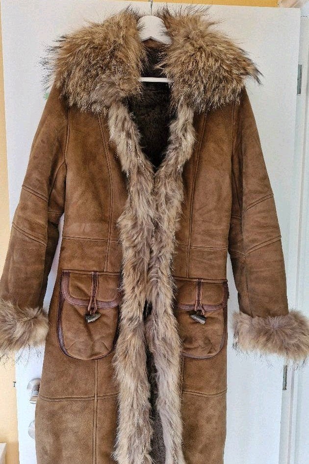 Manteau Long VENT COUVERT Paris – Mouton Retourné Vintage, Vêtements | Femmes, Enlèvement ou Envoi, Porté