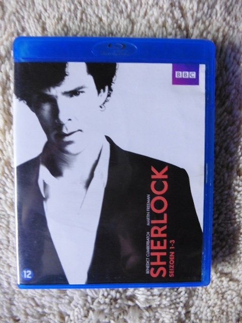 Sherlock - Seizoen 1 t/m 3 (Blu-ray) BBC Cumberbatch, CD & DVD, Série, Enlèvement ou Envoi, Anglais, Coffret