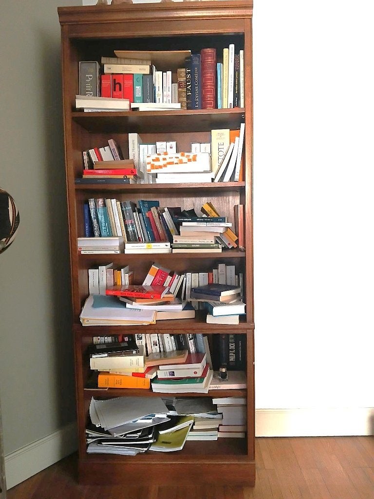Pan de bibliothèque, Enlèvement, Utilisé
