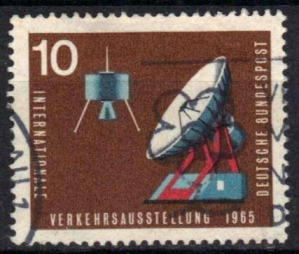 Allemagne Bundespost 1965 - Yvert 341 - Transport (ST), Envoi, Affranchi