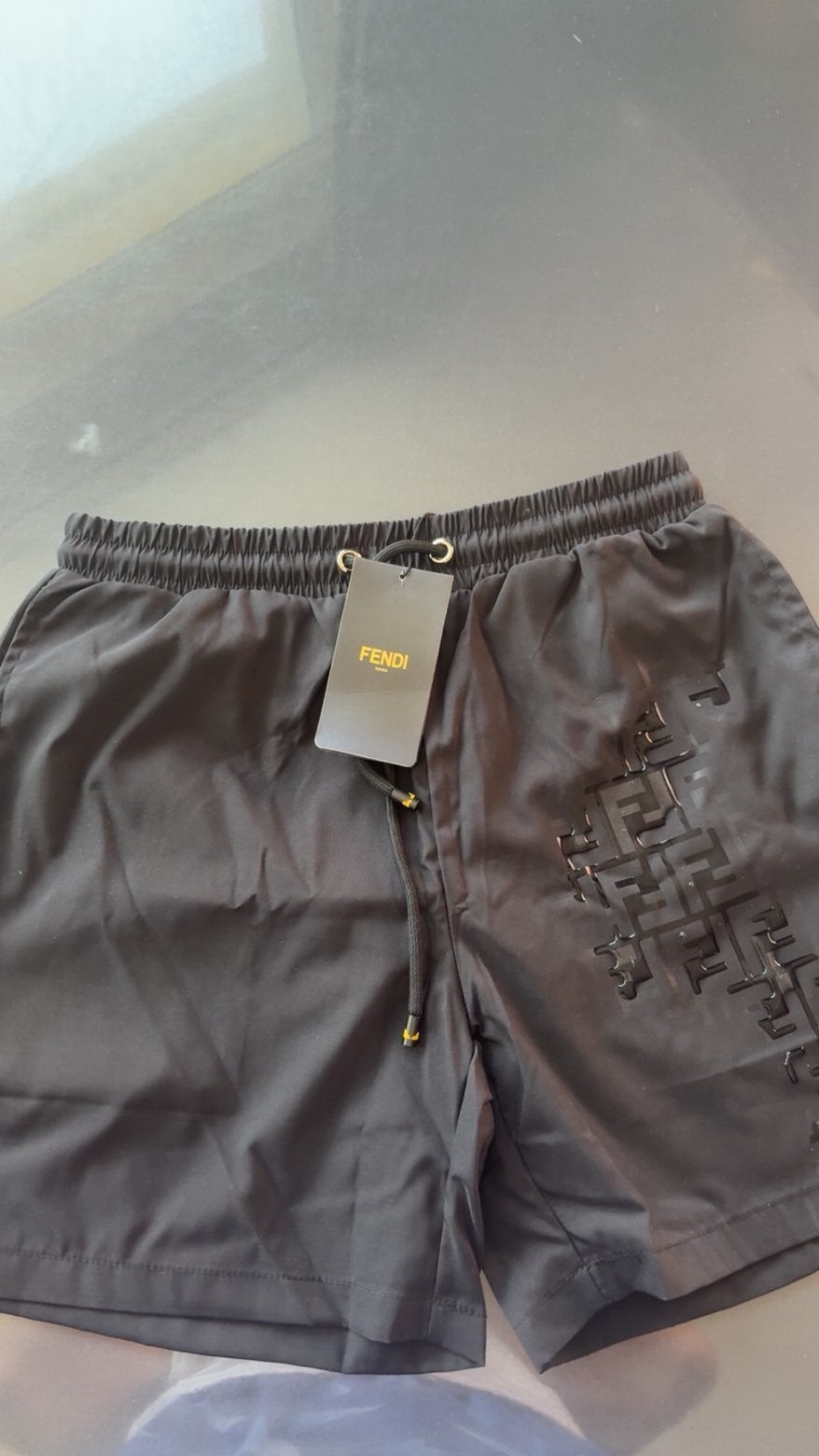 Short de bain Fendi, Kleding | Heren, Badmode en Zwemkleding, Ophalen of Verzenden, Maat 48/50 (M), Zwart, Zwemshort