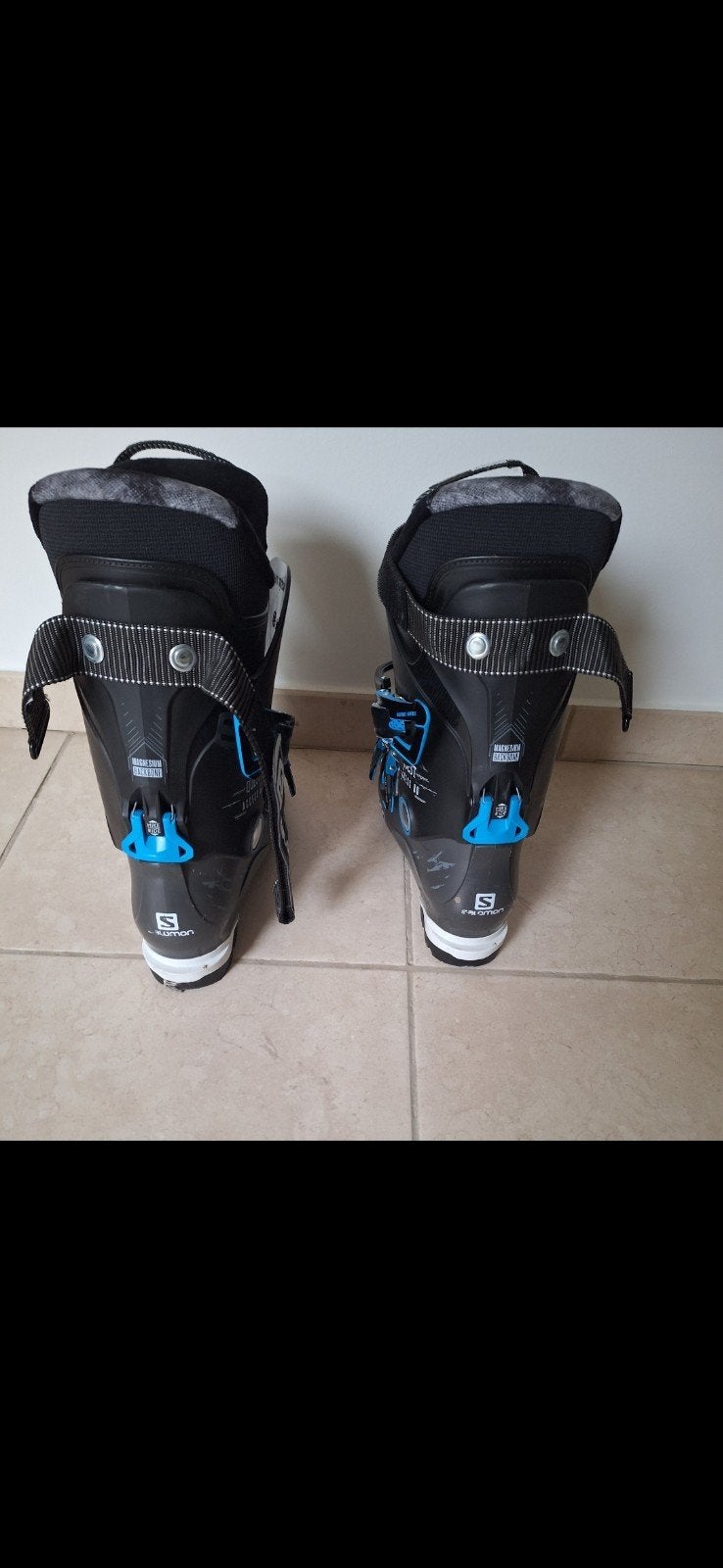 Skiboots Salomon maat 45 (1 gedragen), Sports & Fitness, Enlèvement, Chaussures, Ski, Salomon