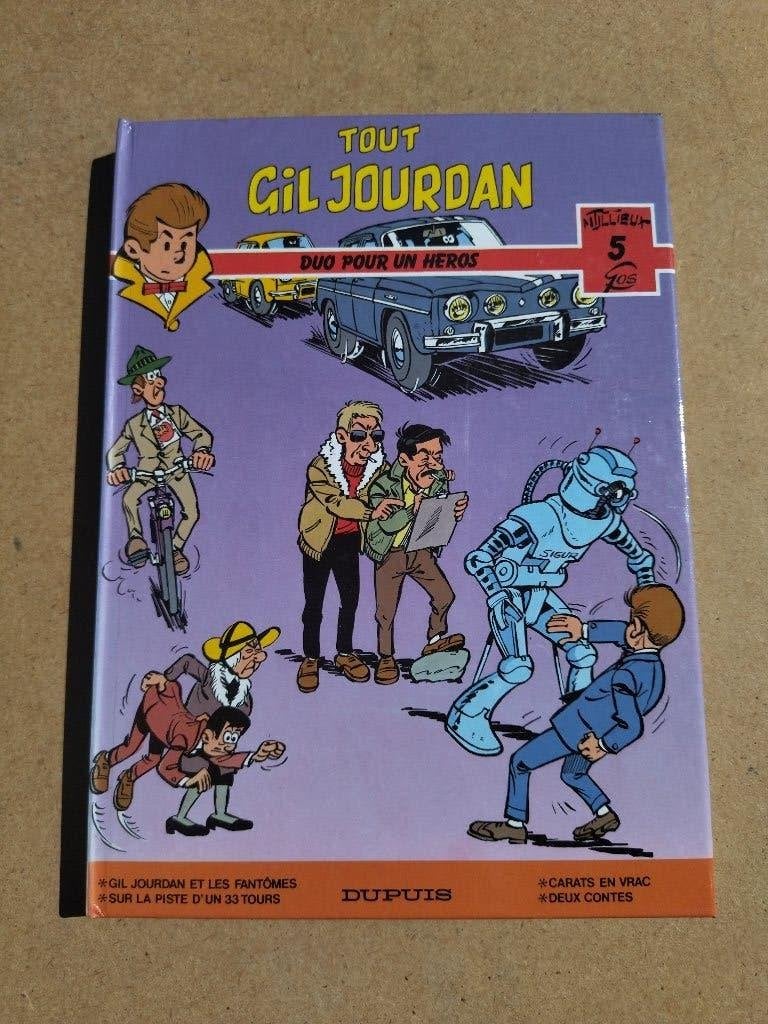 Tout Gil Jourdan - 5. Dou pour un héros / EO 1987, Enlèvement ou Envoi, Une BD, Comme neuf, M. Tillieux & Gos