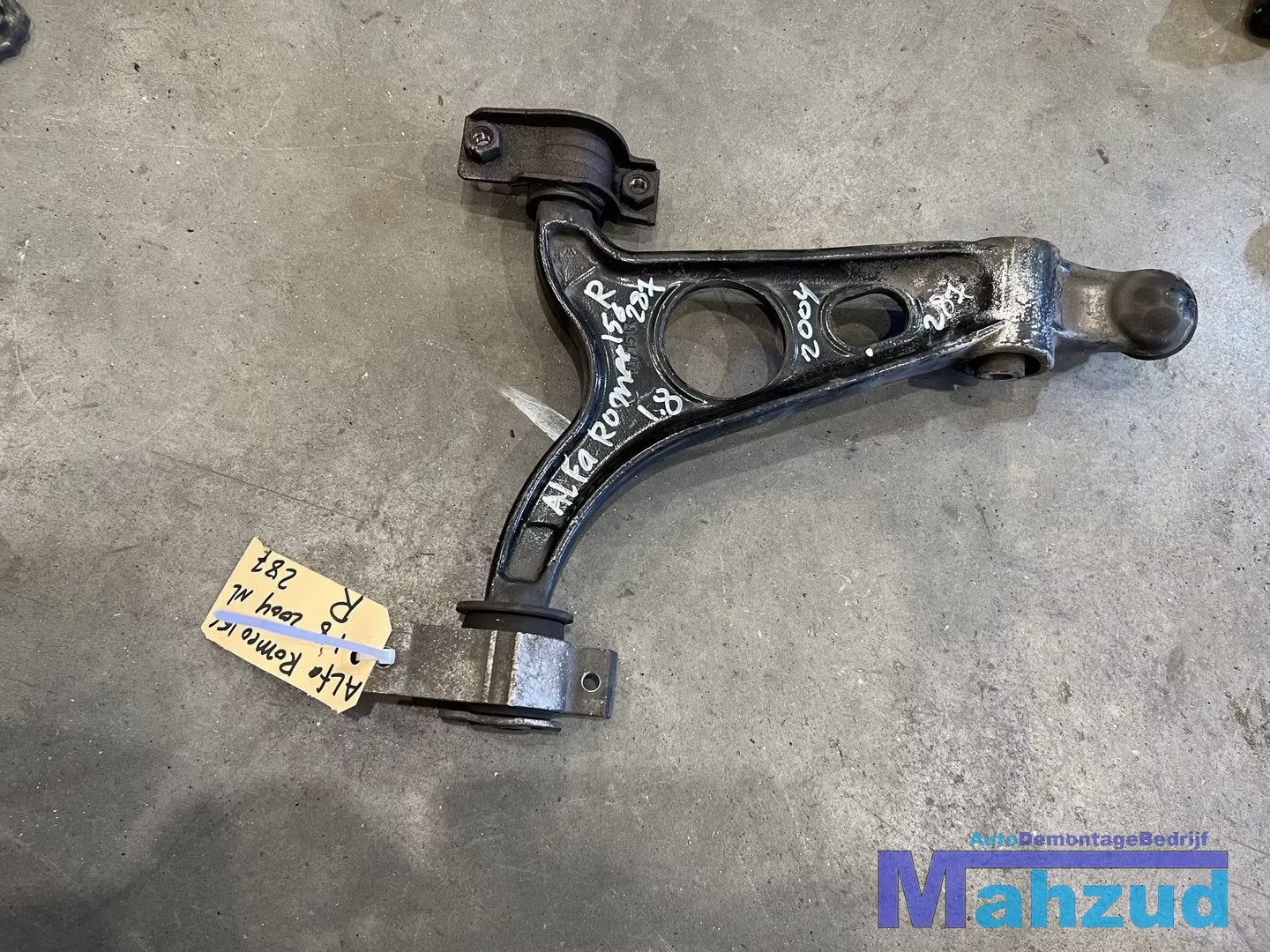 ALFA ROMEO 156 rechts voor draagarm 1997-2005, Dpofca@stellantis.com, Stellantis Europe S.p.A., Utilisé, Alfa Romeo