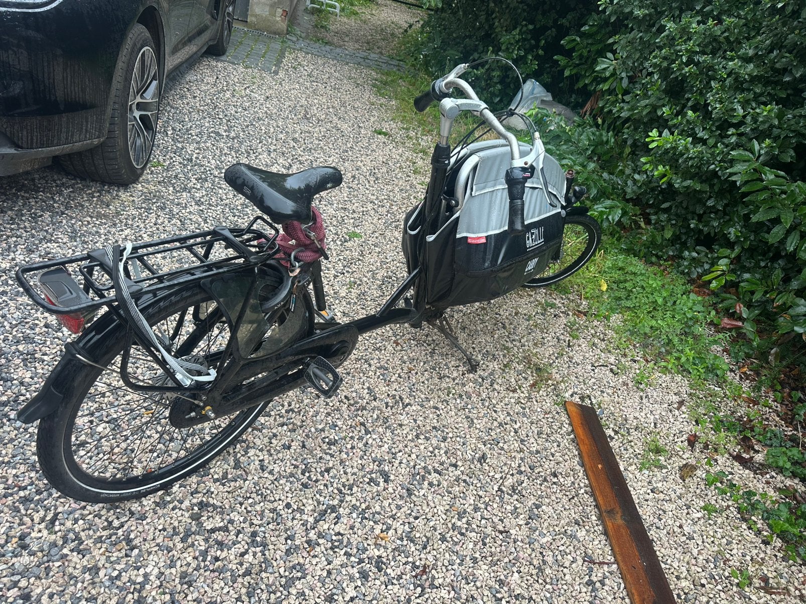 Bakfiets gazelle kaby 350€, Fietsen en Brommers, Ophalen of Verzenden, Zo goed als nieuw, Gazelle