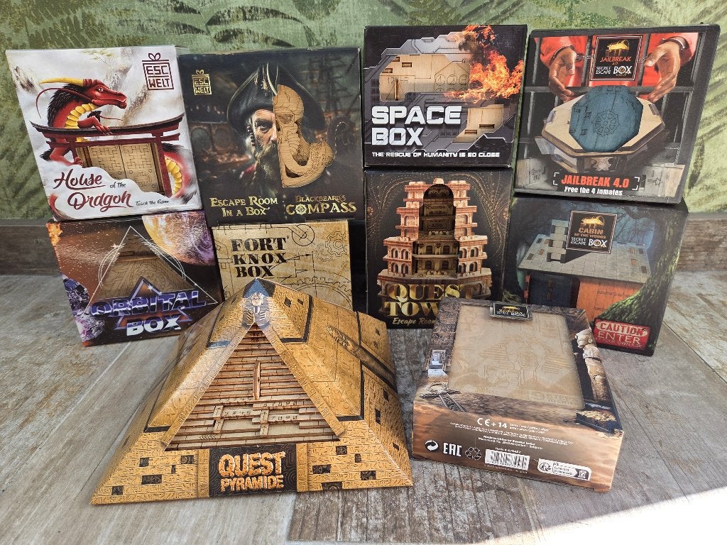 Fysieke escape puzzels, Ophalen, Zo goed als nieuw, Overige typen