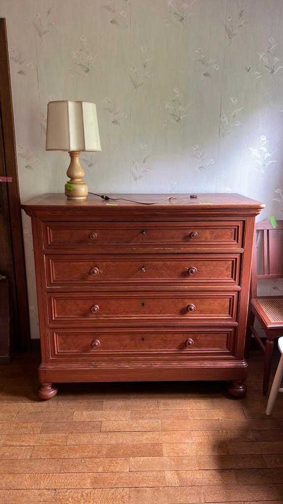 Pitch pine commode, Maison & Meubles, Armoires | Commodes, Comme neuf, Enlèvement