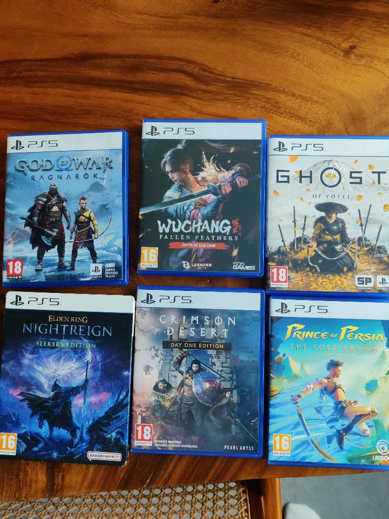 Jeux PS5 a vendre, Consoles de jeu & Jeux vidéo, Enlèvement, Comme neuf