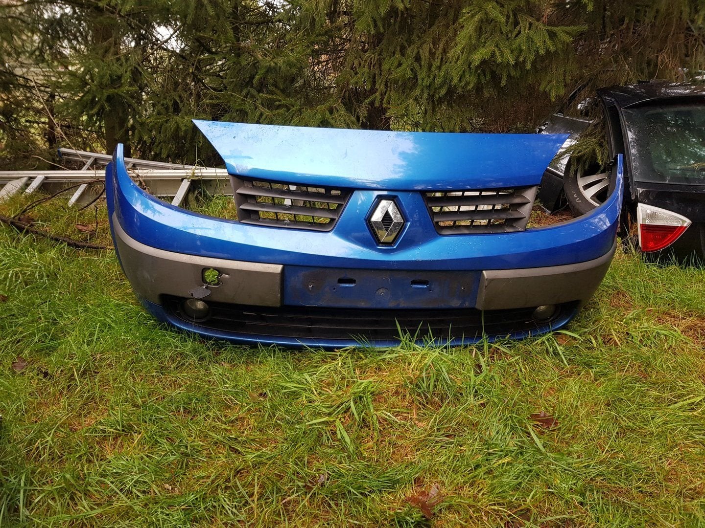 RENAULT MÉGANE SCENIC VOORBUMPER  BJ 2003 TOT 2006, Gebruikt, -, Voor, -